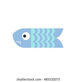koinobori icon. vector illustration