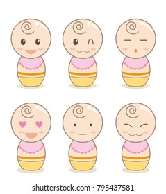 Kokeshi Avatar Set - Baby