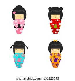 kokeshi dolls