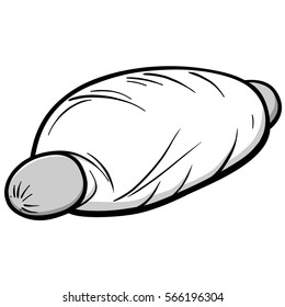 Kolache Illustration