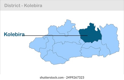 kolebira subdistrict map, Simdega District, Jharkhand state, Republic of India, Government of Jharkhand, Indian territory, Eastern India, politics, village, tourism