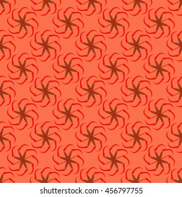 Kolovrat, or solstice - a Slavic symbol of the sun. Seamless pattern