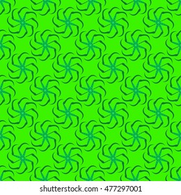 Kolovrat, or solstice - a Slavic symbol of the sun. Seamless pattern