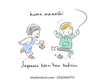 koma mawashi significa juguete de hilado japonés