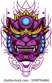 komainu illustration available for your custom project