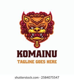 Komainu Simple Mascot Logo Template