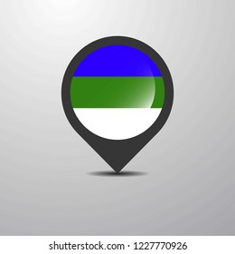Komi Map Pin