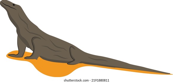 
komodo ancient animal from komodo island