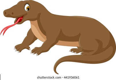 komodo cartoon for you design