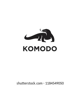 komodo dragon logo icon designs vector