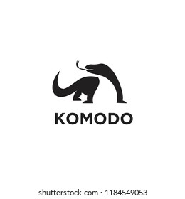 komodo dragon logo icon designs vector