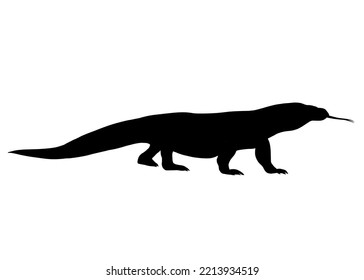 1,380 Komodo Silhouette Images, Stock Photos & Vectors | Shutterstock