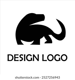 komodo dragon vector logo design creative 