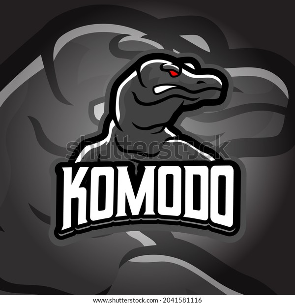 Komodo Esport Logo Suitable Team Logo Stock Vector (Royalty Free ...