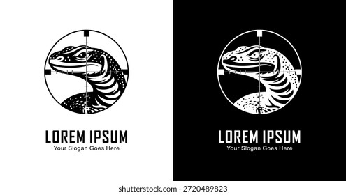 Komodo-Logo-Design, das derzeit in der Aufnahme ist