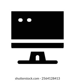 Komputer icon. vector glyph icon for your website, mobile, presentation, and logo design.
