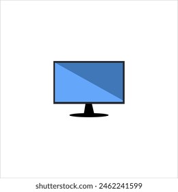 ilustrador de ordenador con layar biru