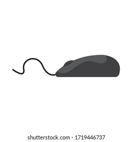 komputer mouse logo stock illustration design