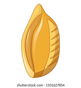 Konkiloni pasta icon. Cartoon of konkiloni pasta vector icon for web design isolated on white background