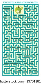 Kooky Chameleon Maze Game - help green chameleon find his way out of  the maze