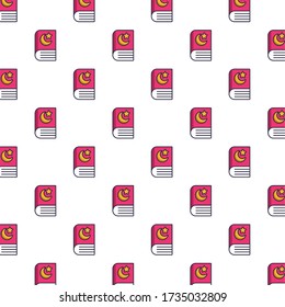 koran book islam pattern background vector illustration design