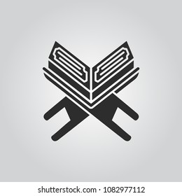 Koran icon vector