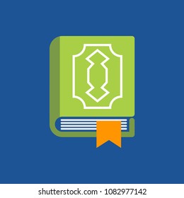 Koran icon vector
