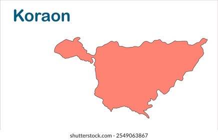 Koraon subdivision map, Allahabad District, Uttar Pradesh State, Republic of India, Government of  Uttar Pradesh, Indian territory, Eastern India, politics, village, tourism