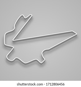Korea Circuit for motorsport and autosport. Korean Grand prix race track.
