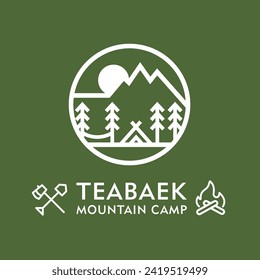 KOREA CITY MOUNTAIN CAMP LOGO