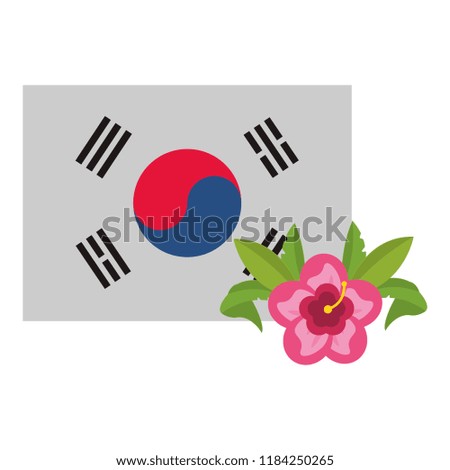 Korea flag symbol