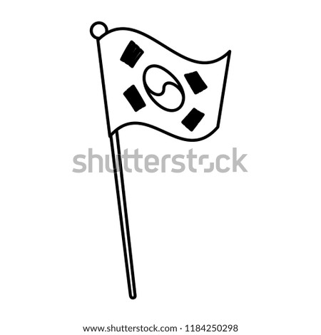 Korea flag symbol