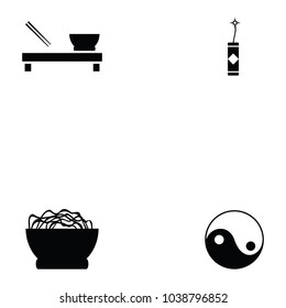 korea icon set