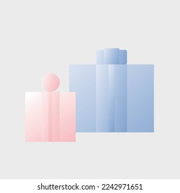 korea trditional gift present vector