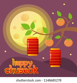 Korean Autumn Eve Happy Chuseok