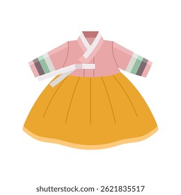 Korean baby girl fisrt brithday (doljanchi) hanbok