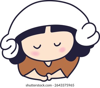 Korean culture jjimjilbang cartoon clip art