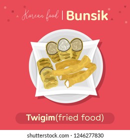 Korean food - Bunsik (street food, fast food)