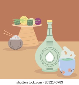 korean food and drink hot beverage