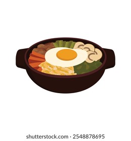 Korean Food Vector Illustration - 02