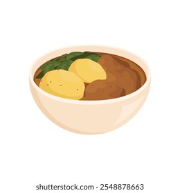 Ilustración vectorial de comida coreana - 08