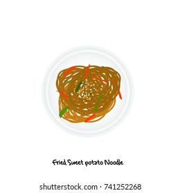 Korean Fried Vermicelli