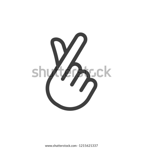 Download Korean Gestures Finger Heart Icon Vector 스톡 벡터(로열티 프리 ...