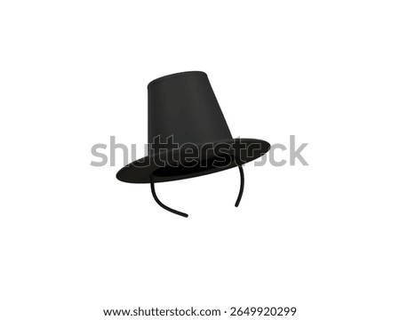 korean hat icon 3d illustration render