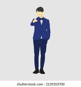 Korean Idol Simple Modern Vector