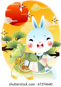 Korean New Year Symbol
