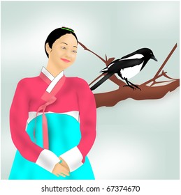 Korean New Year Symbol