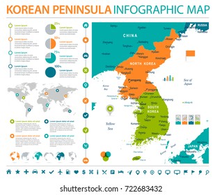 朝鮮半島 の画像 写真素材 ベクター画像 Shutterstock