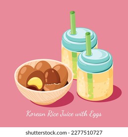 Korean Rice Juice with Eggs