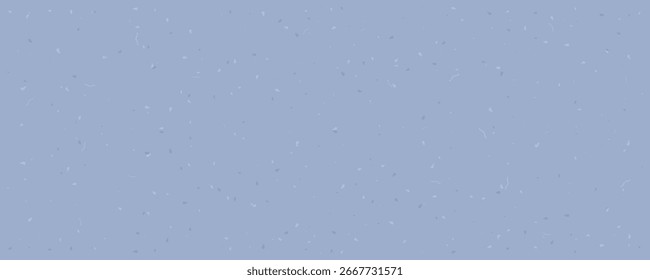 Korean rice paper with grain texture. Recycle pattern on blue background. Vector old wallpaper.